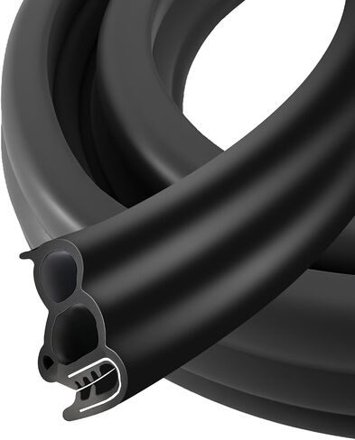 تجريد بباب أبواب السيارات ، شريط ختم من باب السيارة ، شريط ختم مع EPDM 3 لمصابيح جانبية ، حافة باب السيارة حطام شريط ختم للشاحنات RVS قوارب العربة وتطبيقات المنزل ، 10 أقدام in Saudi Arabia