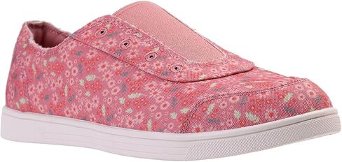 Spenco Women's Santa Maria Canvas Sneaker, Red Floral, 11 Wide in Saudi Arabia