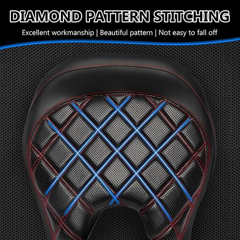 Driver Seat w/Thick Cushion For Can Am Ryker 600 900 Sport Rally Edition 2019-2025 Ryker Seat Accessories(Part#219400795)(Diamond Black Stitches) in Kuwait