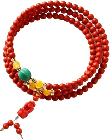 Chinese Feng Shui Good Luck and Wealth Bracelet for Men Women Red Cinnabar Bead,Lucky Bracelets Used to Bring wealth,Success,Money,Attract Wealth Money Feng Shui Jewelry,Wealth and Lucky Protection Amulet Taisman in Kuwait