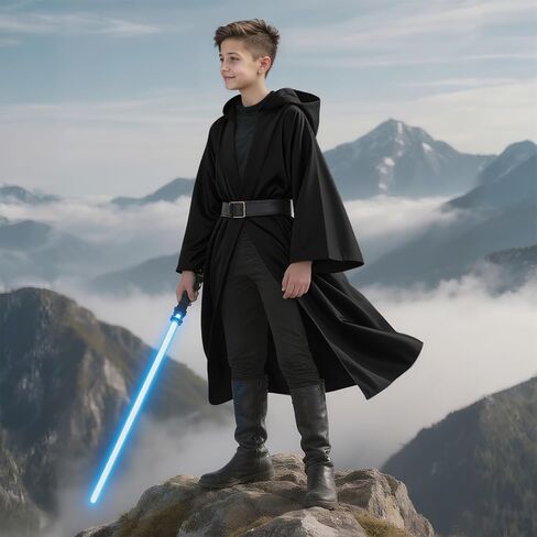 أطفال cosplay cloak مقنعين عباءة الأولاد فارس زي الهالوين in Kuwait