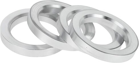 Hub Centric Rings, 66.6mm ID to 75.1mm OD Vehicle Wheel Hubrings Aluminum Alloy, 4 Pcs in Kuwait