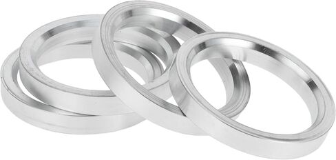Hub Centric Rings, 66.6mm ID to 75.1mm OD Vehicle Wheel Hubrings Aluminum Alloy, 4 Pcs in Kuwait