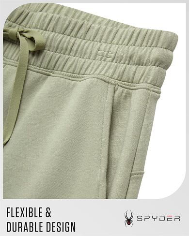 Spyder Women's Wide Leg Pants - Cozy Harmony Soft Scuba Double Knit Casual Sweatpants with Drawstring Waistband (Sizes: S-XL) in Saudi Arabia