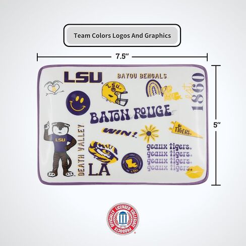 The Memory Company | Licensed NCAA Team Spirit Trinket Tray in Kuwait