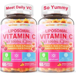 Vitamin C D3 5000IU Zinc Gummies Tailored for Women, Elderberry, Echinacea for Immune, Folate, Hyaluronic Acid, Copper, Vit E for Beauty, CoQ10 for Energy, Overall Health, Sugar Free,Chewable, Natural in Saudi Arabia