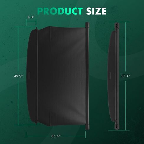 SCITOO قابلة للسحب سقف SUNSHADE SYNDAY CARTAIN COVER 2007-2016 لاستبدال Mini Cooper Association لـ 54102757016 in Kuwait