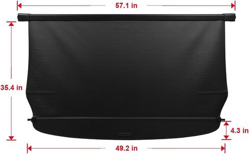 SCITOO قابلة للسحب سقف SUNSHADE SYNDAY CARTAIN COVER 2007-2016 لاستبدال Mini Cooper Association لـ 54102757016 in Kuwait