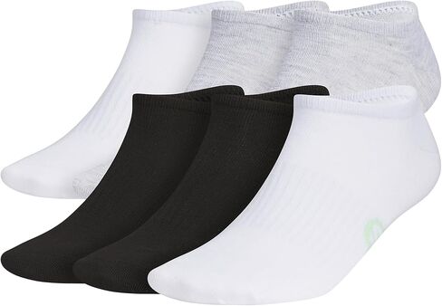 Superlite Classic No Show Socks low-profile fit, arch-compression and lightweight breathable construction (6-Pair) in Kuwait