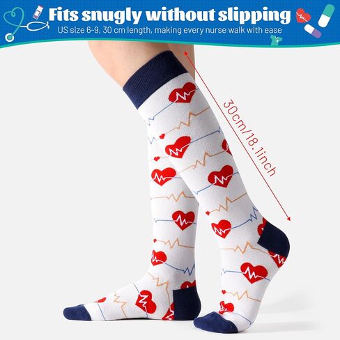 Belloxis Horse Riding Socks Horse Gifts for Girls Equestrian Gifts 3 Pairs Knee High Socks for Women Long Equestrian Socks in Saudi Arabia