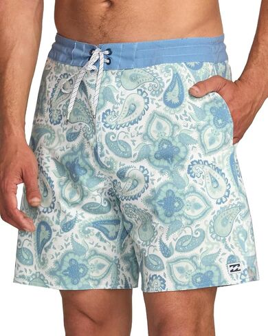 Billabong Men's Standard Good Times Lo Tide Boardshorts - Light Weight and Quick Drying Elastic-Waist Shorts in Saudi Arabia