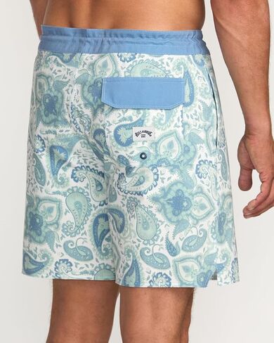 Billabong Men's Standard Good Times Lo Tide Boardshorts - Light Weight and Quick Drying Elastic-Waist Shorts in Saudi Arabia