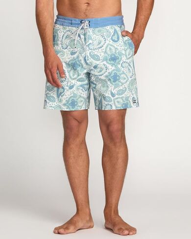 Billabong Men's Standard Good Times Lo Tide Boardshorts - Light Weight and Quick Drying Elastic-Waist Shorts in Saudi Arabia