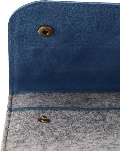 Megagear أصلي من الجلد وصوف MacBook Bag Laptop Sleeve لـ MacBook Pro و MacBook Air Case - 16 بوصة - 15 بوصة - 15.5 بوصة (M4 ، M3 ، M2 ، M2 ، M1 ، Pro & Max) 2020 إلى 2024 نماذج in Kuwait