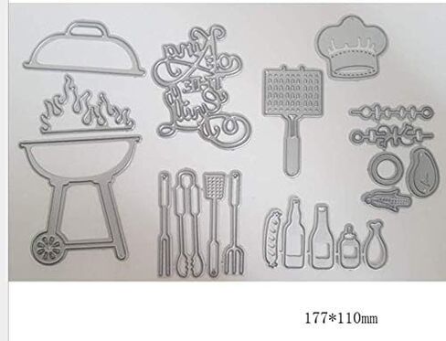 9 Pcs Vintage Keys Set Metal Cutting Dies, DIY Scrapbooking Artist Cutting Dies Stencils for Card Making Photo Album Decorative Embossing Paper Cards in Kuwait