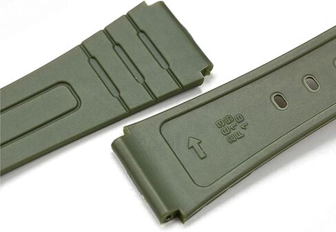 TPU Watch Strap Compatible with Casio F-91W/F-84/F-94/F-105/F-108/A-158 Men's and Women's 18mm Watchbands Replacement in Kuwait