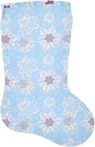 Bucilla Snowflakes Stocking Liner, 18" Pre-Sewn Insert Perfect for Holiday DIY Arts and Crafts Projects, 89673E in Kuwait