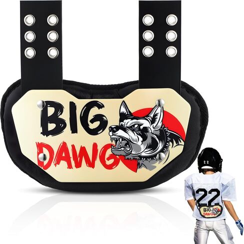 Civaner Football Back Plate Sport Lower Back Pads for Football Players Rear Protector for Youth in Saudi Arabia
