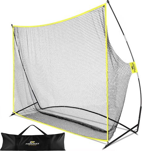 Net Net Golf Bodiumax ، شبكة غولف 10 × 7 قدم مع هدف حرير منخفض الضوضاء ، وضرب الشباك لجراج في الفناء الخلفي يقود كرات حقيقية ، وتحسين القيادة ، وهدية للرجال واللاعب. in Kuwait