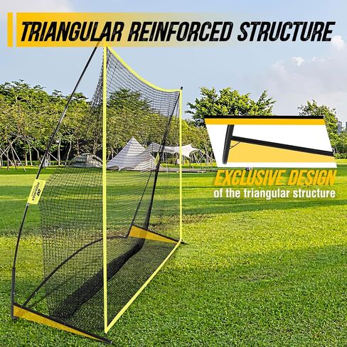 Net Net Golf Bodiumax ، شبكة غولف 10 × 7 قدم مع هدف حرير منخفض الضوضاء ، وضرب الشباك لجراج في الفناء الخلفي يقود كرات حقيقية ، وتحسين القيادة ، وهدية للرجال واللاعب. in Kuwait