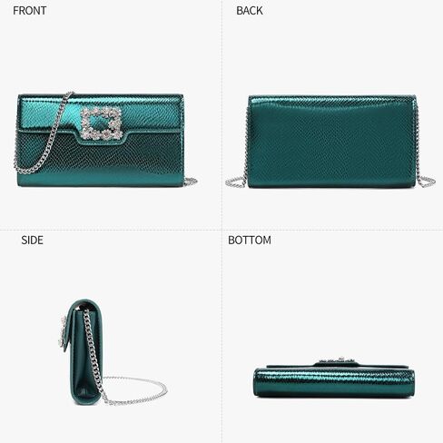 Evening Bag Clutch Purses for Women Elegant Rhinestone Handbags for Formal Wedding Party ＆ Cocktail Prom (Pink) in Saudi Arabia