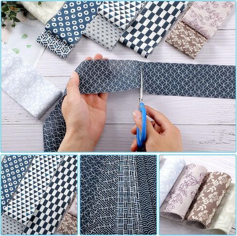 80 PCS Cotton Fabric Roll Up Strips حزمة 2.55 بوصة لحزم خياطة اللحف لفة بريئة لخياطة خياطة خياطة لحفلة عيد الشكر عيد الميلاد DIY Make Barse Making (نمط الأزهار) in Kuwait