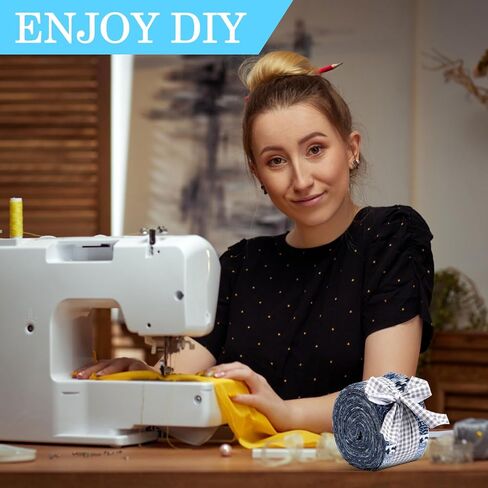 80 PCS Cotton Fabric Roll Up Strips حزمة 2.55 بوصة لحزم خياطة اللحف لفة بريئة لخياطة خياطة خياطة لحفلة عيد الشكر عيد الميلاد DIY Make Barse Making (نمط الأزهار) in Kuwait