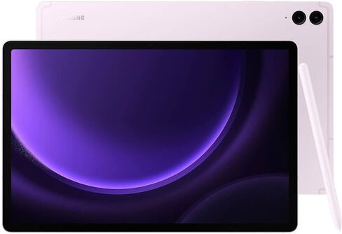 SAMSUNG Galaxy Tab S9 FE+ 12.4" 128GB Android Tablet, IP68 Water- and Dust-Resistant, Long Battery Life, Powerful Processor, S Pen, 8MP Camera, Lightweight Design, US Version, 2023, Lavender (Renewed) in Saudi Arabia