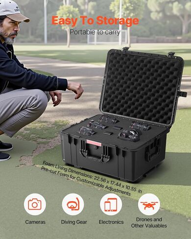 Vevor Weatherproof Hard Case in Saudi Arabia