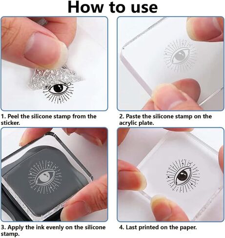 Craspire Mushroom Clear Stamps Silicone Stamp Seal طوابع سيليكون شفافة للبطاقات التي تجعل عيد الأم يوم الأب DIY Scrapbooking Journal Album in Kuwait