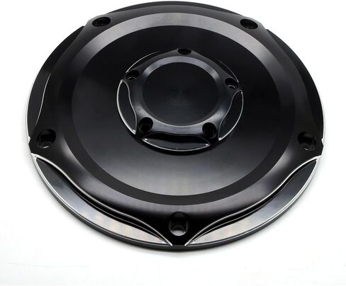 MZS Motorcycle Derby Timer Covers ، 6 Hole Engine Cover Cover Cap متوافق مع 2004-2022 Sportster XL 883 1200 48 72 Iron XR1200 XR1200X in Saudi Arabia
