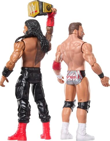 Mattel WWE Main Event Showdown Action Action 2-pack مع ملحق ، سلسلة #23 Jey Uso vs Drew McIntyre Collection ، 6 بوصات in Kuwait
