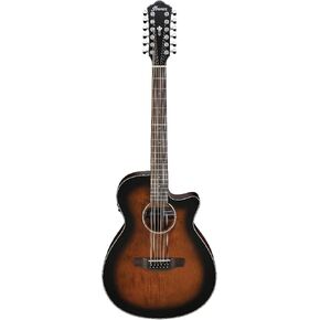 Ibanez AEG5012 12-string Acoustic-electric Guitar - Black in Kuwait