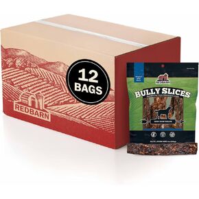 Redbarn Bully Slices for Dogs French Toast Natural Dental Treats 12 Bags in Kuwait