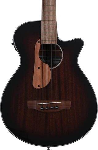 Ibanez AEGB24E AEG Acoustic-electric Bass Guitar - Black High Gloss in Kuwait