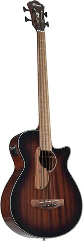 Ibanez AEGB24E AEG Acoustic-electric Bass Guitar - Black High Gloss in Kuwait