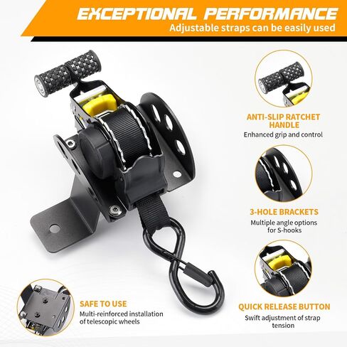 2pcs أحزمة السقاطة القابلة للسحب-متوافقة مع 2015-2025 Ford F150 Retractabletie لأسفل 10 أقدام استبدال لعام 2015-2025 Ford F-150 الملحقات in Kuwait