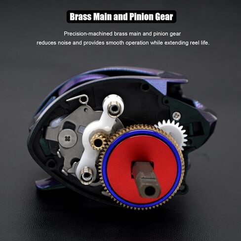 بكرة صيد السمك من كاميليون 200، بوزن 6.5 أونصة فقط. إطار من ألياف الكربون وأغطية جانبية، محامل كروية من الفولاذ المقاوم للصدأ 9+1، مكابح مغناطيسية، مقابض فلين مزدوجة، عجلة صغيرة الحجم in Kuwait