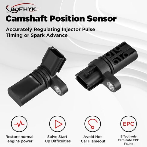 BDFHYK 907-825 Cam Camshaft Position Sensor 2PCS for Kia Optima Magentis Rondo Forte Forte Koup Sorento Sportage, Hyundai Sonata Genesis Coupe Santa Fe Tucson Santa Fe Sport in Kuwait