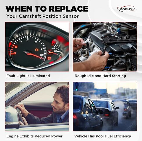 BDFHYK 907-825 Cam Camshaft Position Sensor 2PCS for Kia Optima Magentis Rondo Forte Forte Koup Sorento Sportage, Hyundai Sonata Genesis Coupe Santa Fe Tucson Santa Fe Sport in Kuwait