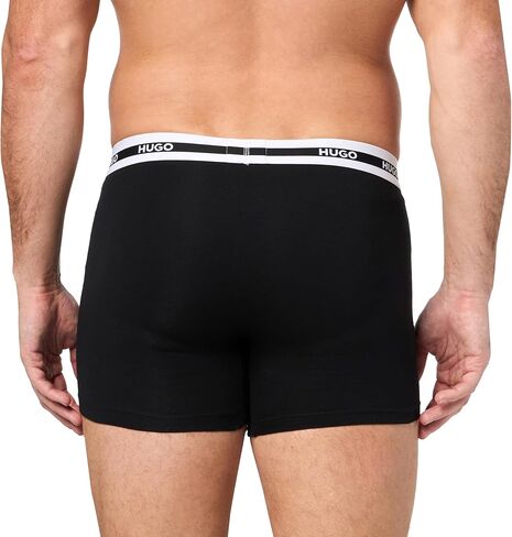 HUGO Men's 3 Pack Stretch Cotton Hipster Boxer Briefs in Kuwait
