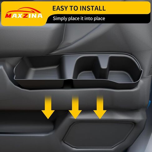 Door Side Storage Tray Compatible with 2023-2025 Honda CRV Side Door Storage Box Organizer Car Side Phone Pocket TPE Front & Rear 4PCS for 2024 CR-V Accessories in Saudi Arabia