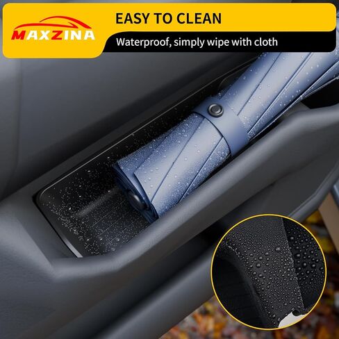 Door Side Storage Tray Compatible with 2023-2025 Honda CRV Side Door Storage Box Organizer Car Side Phone Pocket TPE Front & Rear 4PCS for 2024 CR-V Accessories in Saudi Arabia