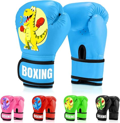 2 Pair Boxing Gloves for Boys and Girls Age 3 to 9 Years, Kids Boxing Training Gloves for Beginners & Kids, MMA Sparring Gloves for Punching Bag Kickboxing Muay Thai in Saudi Arabia