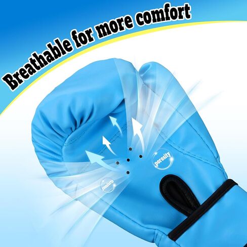2 Pair Boxing Gloves for Boys and Girls Age 3 to 9 Years, Kids Boxing Training Gloves for Beginners & Kids, MMA Sparring Gloves for Punching Bag Kickboxing Muay Thai in Saudi Arabia
