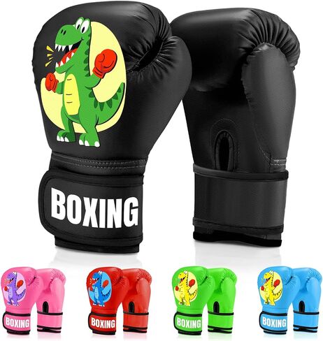 2 Pair Boxing Gloves for Boys and Girls Age 3 to 9 Years, Kids Boxing Training Gloves for Beginners & Kids, MMA Sparring Gloves for Punching Bag Kickboxing Muay Thai in Saudi Arabia
