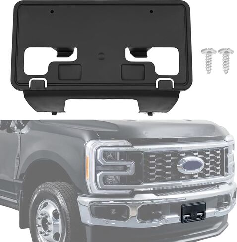 بديل عن قوس إطار لوحة الترخيص الأمامي 1999-2004 فورد F250 F350 F450 F550 Super Duty 2000-2004 Ford F81Z-17A385-AA in Saudi Arabia
