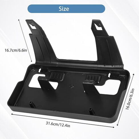 بديل عن قوس إطار لوحة الترخيص الأمامي 1999-2004 فورد F250 F350 F450 F550 Super Duty 2000-2004 Ford F81Z-17A385-AA in Saudi Arabia