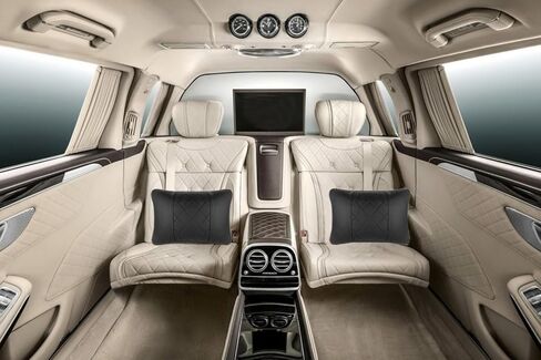 Lumbar Support Pillows for Car Automotive Seat Cushions Lower Back Pillow for Mercedes Benz Maybach S-Class Waist Bolster Car Accessories in Saudi Arabia