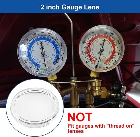 2-1/2" Pressure Gauge Replacement Cover, Clear Plastic Gauges Lens Cover 4 pcs in Saudi Arabia